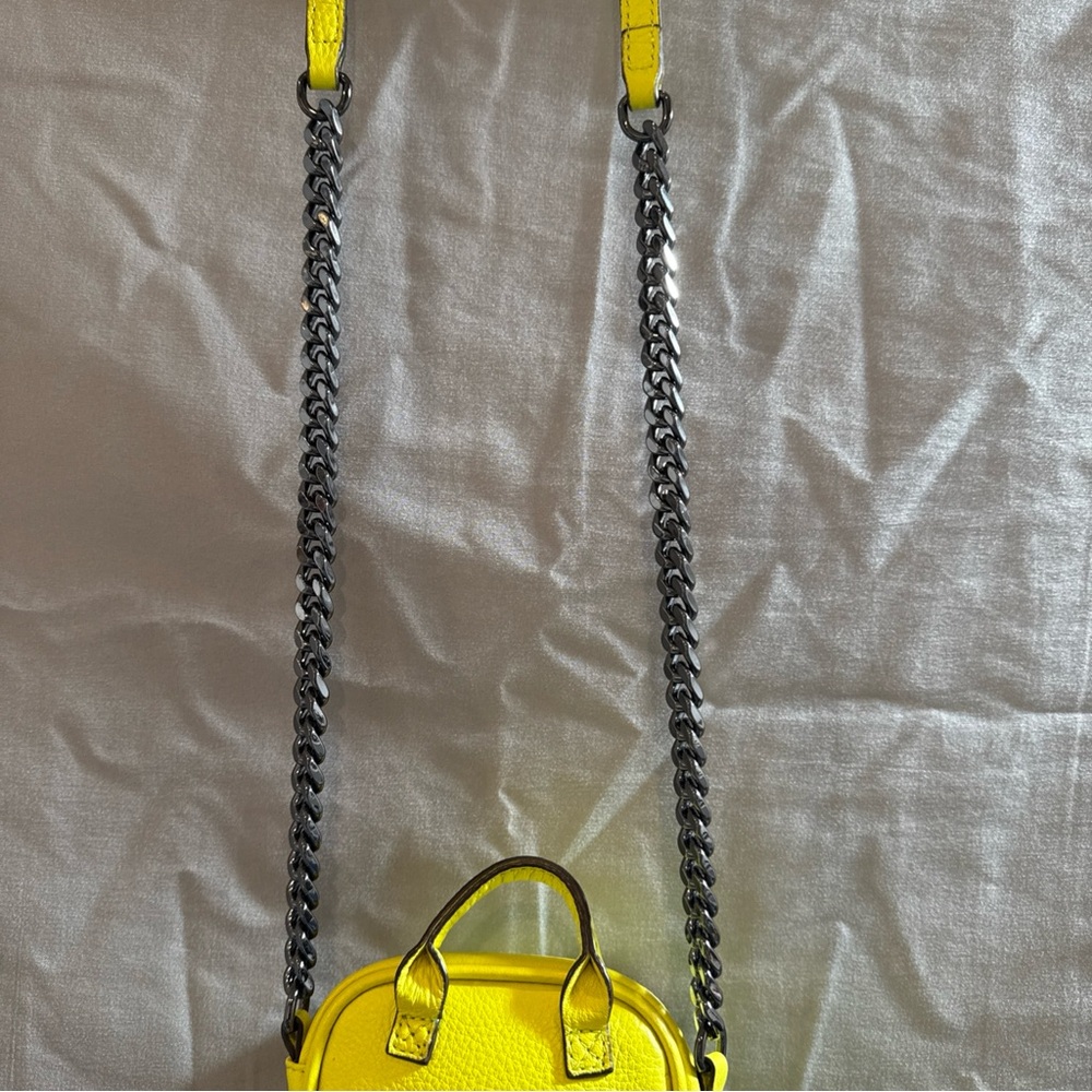 Aimee Kestenberg Leather Crossbody Handbag with RFID Security – Tamitha Yellow - Picture 11 of 16